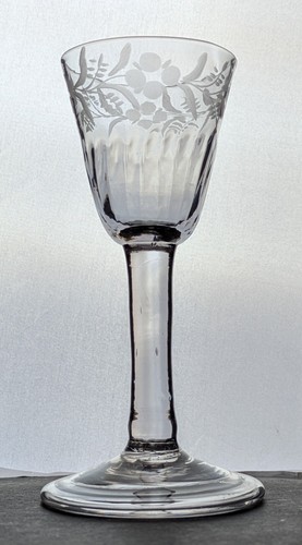 English georgian lead glass - georgian,