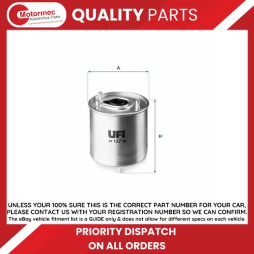 Ufi fuel filter for - ufi,