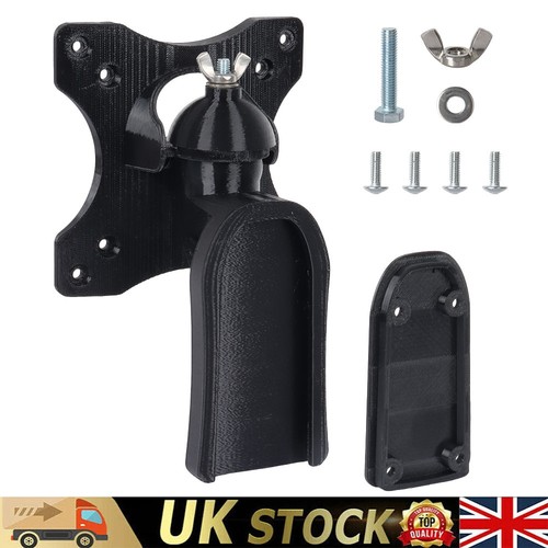 Pivoting black bracket - black, tv
