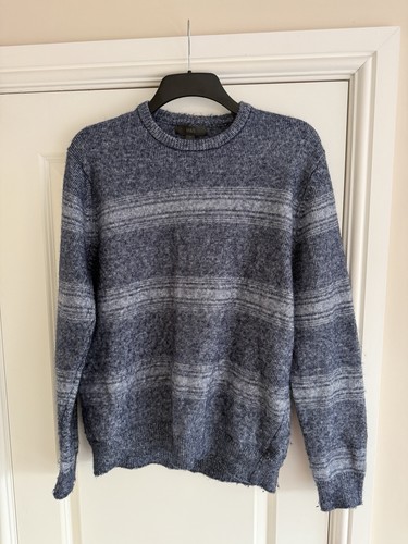 Men blue striped - m&s,