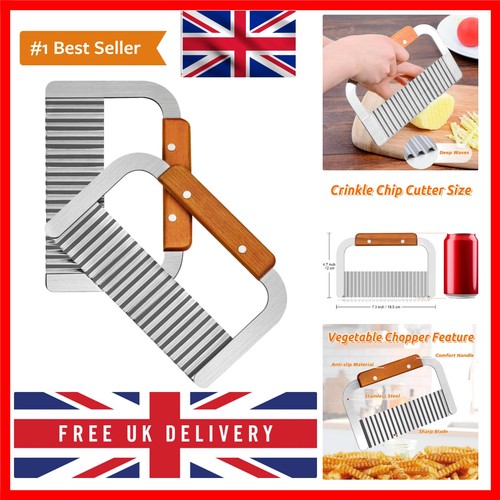 Crinkle cutter stainless steel - crinkle,