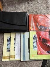GENUINE RENAULT SCENIC 2003-2006 OWNERS MANUAL HANDBOOK WALLET PACK D-568
