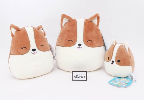 Squishmallows corgi dogs trio - squishmallows,