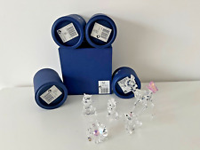 Retired Swarovski Bambi Complete Set, with Original Packaging