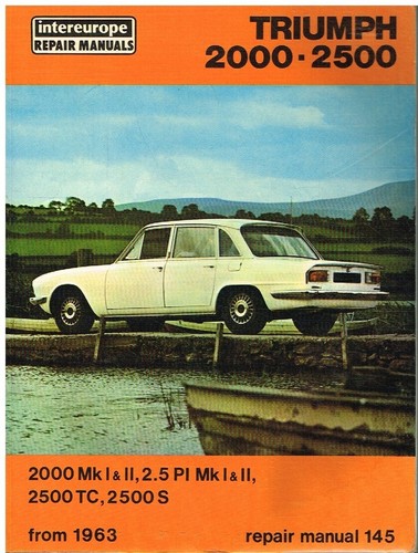 Triumph 2000 2500 2500tc - triumph,