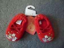 BNWT DISNEY 6-12 MTHS WINNIE THE POOH SLIPPERS ANTI SLIP SOLE