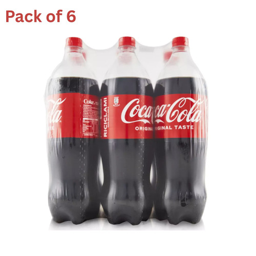 Coca cola 75l bottles - coca,