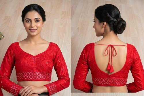 Indian sari blouse readymade - blouse,,