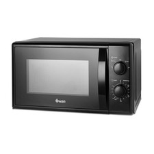 Swan SM4420BLK - 20L 700W Microwave - New Item, Box Damaged