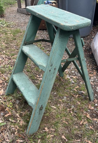 Small vintage folding step - folding,