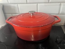 Procook Cast Iron Casserole Pots 3 Sets 
