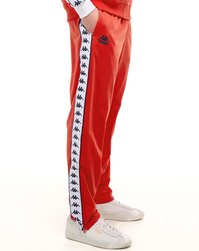 Kappa ulrich track pants - kappa, red