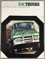 BEDFORD KM Trucks Sales Brochure Sep 1966-67 B1142/9/66