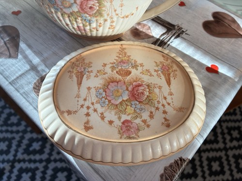 Crown devon fieldings teapot - crown,