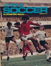 WORLD SOCCER Magazine FEBRUARY 1971 Volume 11 Number 5 George Best on the front
