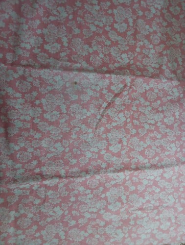 Feedsack fabric x38 - fabric, pink