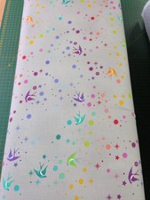 Tula Pink Quilting Cotton Fabric Greywork True Colours Fairy Dust Fog