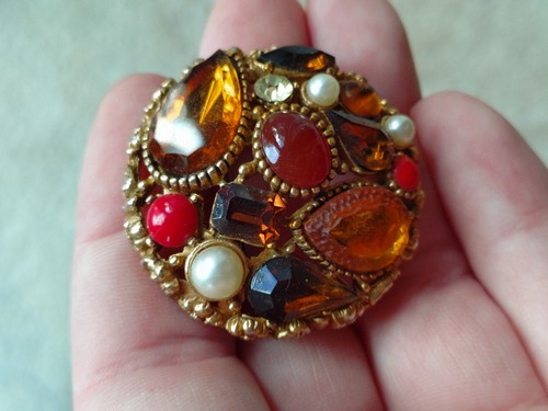 Vintage brooch sphinx - vintage,