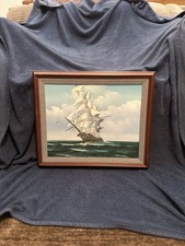 Clipper Ship Nautical Seascape