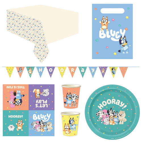 Bluey party tableware - party,