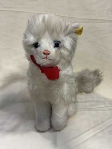 Vintage steiff white - vintage, angora