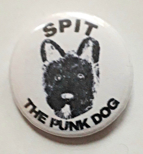 25mm badge spit the dog - badge,