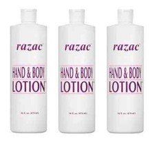 3  X Razac Hand & Body Lotion
