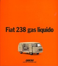 Fiat 238 van gas liquido / LPG Italian market sales brochure 