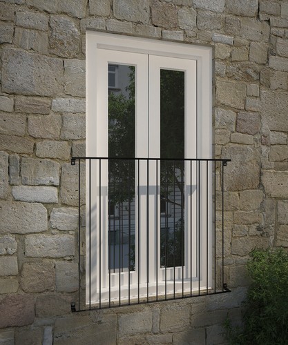 Metal steel juliet balcony - steel,