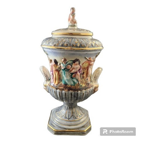 Porcelain urn lids - porcelain,