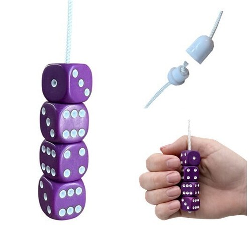 Dice light pull with cord - cord, &