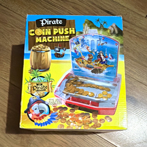 Pirate tabletop coin - tabletop, push