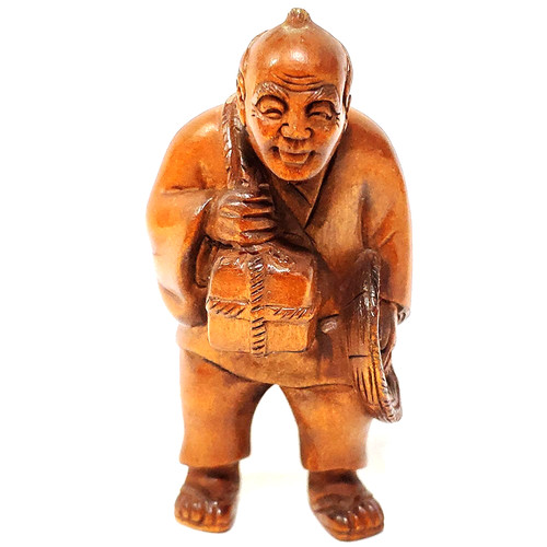 M9010 hand carved boxwood - 2",