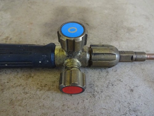 Welding oxy acetylene torch