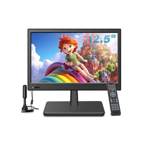 Led portable tv - 12.5",