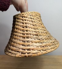 Vintage MCM Woven Wicker