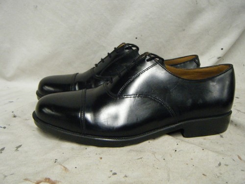 Mens black leather parade - mens,