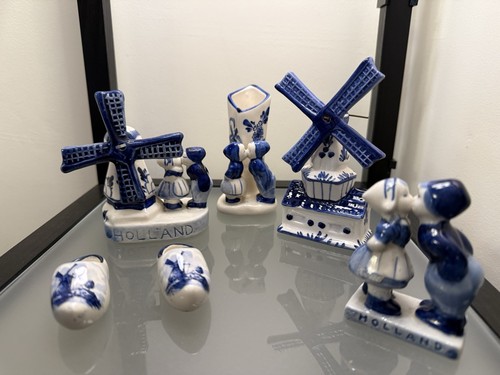 Vintage delft style blue - style,