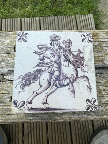 Striking dutch delft 19th - dutch,