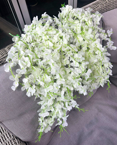 Wisteriaartificial white - 30,