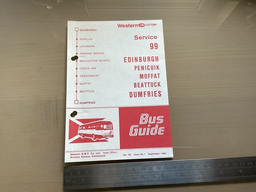 Western scottish bus group - bus,