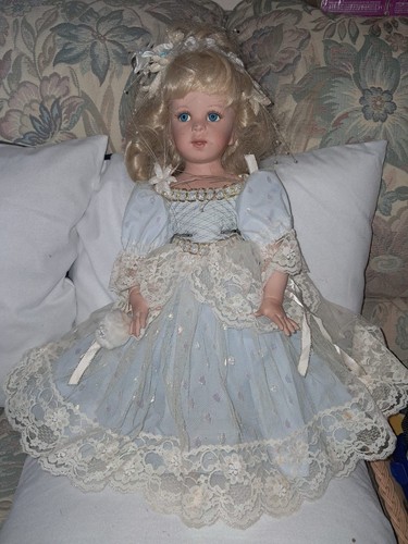 Porcelain girl doll - girl,