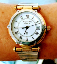 Ladies Swiss GP/SS Mappin & Webb Quartz Date Bracelet Watch