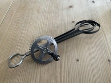 Vintage Retro Skyline Hand Whisk Egg Cake Beater Kitchen Utensil Cooking Chef