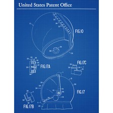 Shepard NASA Space Suit Helmet