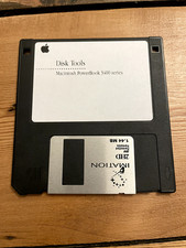 Disk Tools for Apple Macintosh PowerBook 3400 series. Working