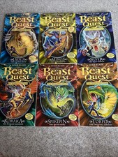 Beast Quest Series 9 By Adam Blade, Good Condition With Collector Cards