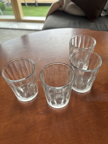 Four small glass whiskey - four,