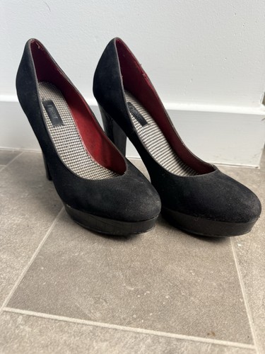 Next black suede effect - next,