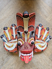 Vintage Hand Carved Sri Lankan